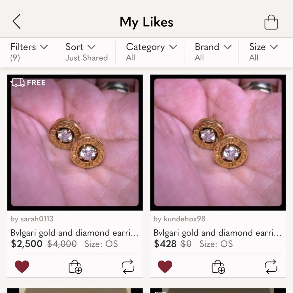 Bvlgari aware!! Same pic